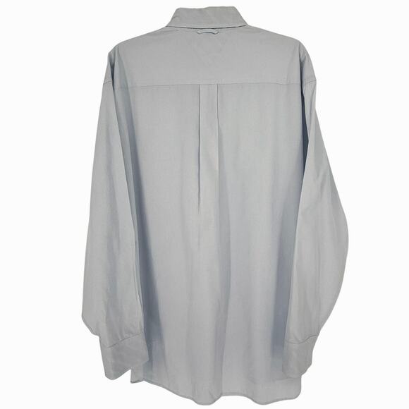 Tommy Hilfiger Men's Casual Shirt Logo Embroidered Crest Micro Plaid - Picture 2 of 11